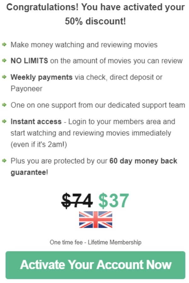 What is Movie Review Profits - Activate