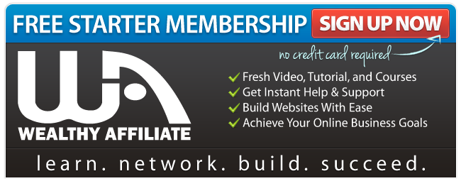 Join as starter if you like the honest Wealthy Affiliate review.