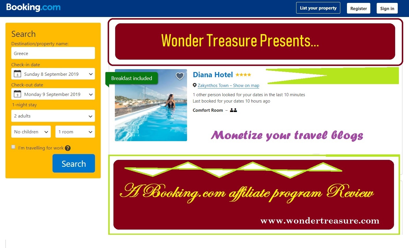 You are currently viewing Booking.com Affiliate Program Review – Monetize Your Travel Website