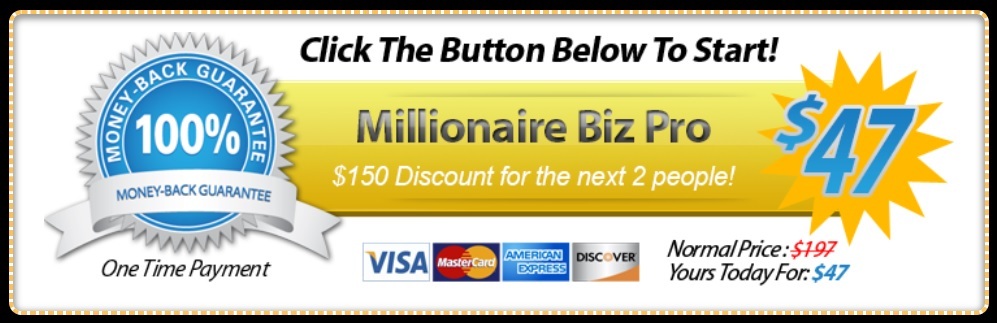 Millionaire Biz Pro is Scam – $47 is their first call